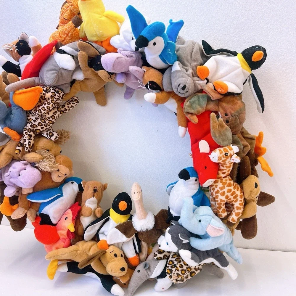 Zootopia Stuff Animal Wreath Handmade 17.5